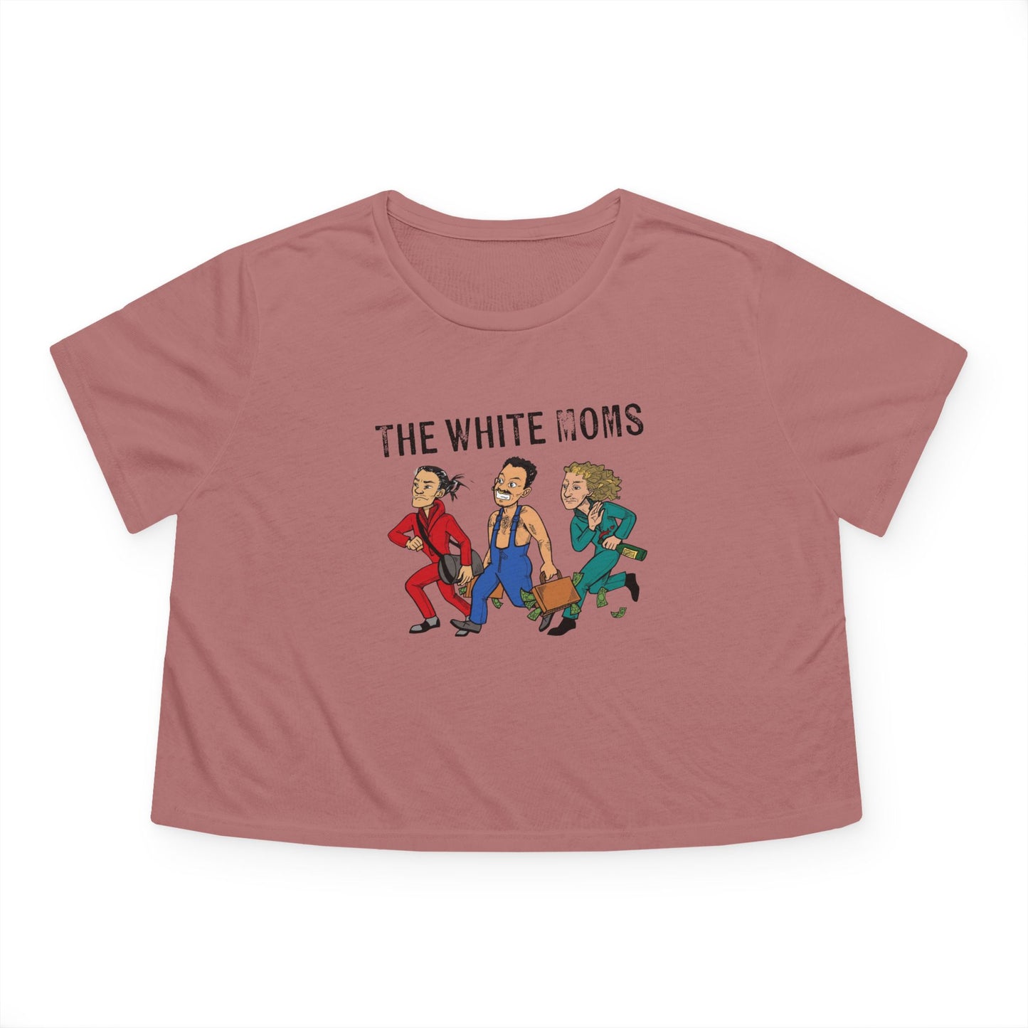 Cropped Tee Denver Hip Hop Trio The White Moms