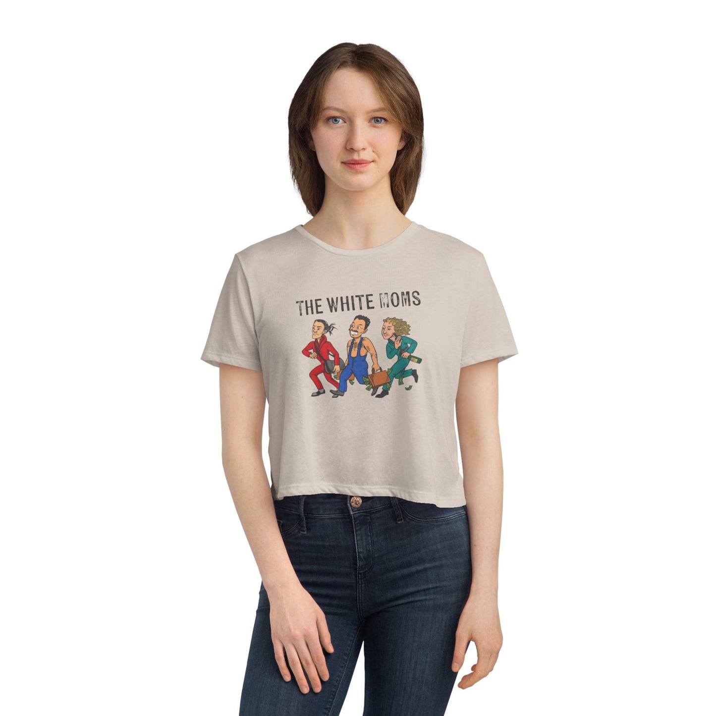 Cropped Tee Denver Hip Hop Trio The White Moms