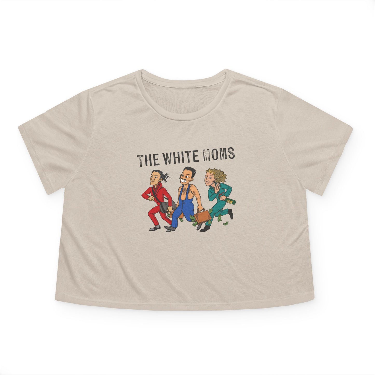 Cropped Tee Denver Hip Hop Trio The White Moms