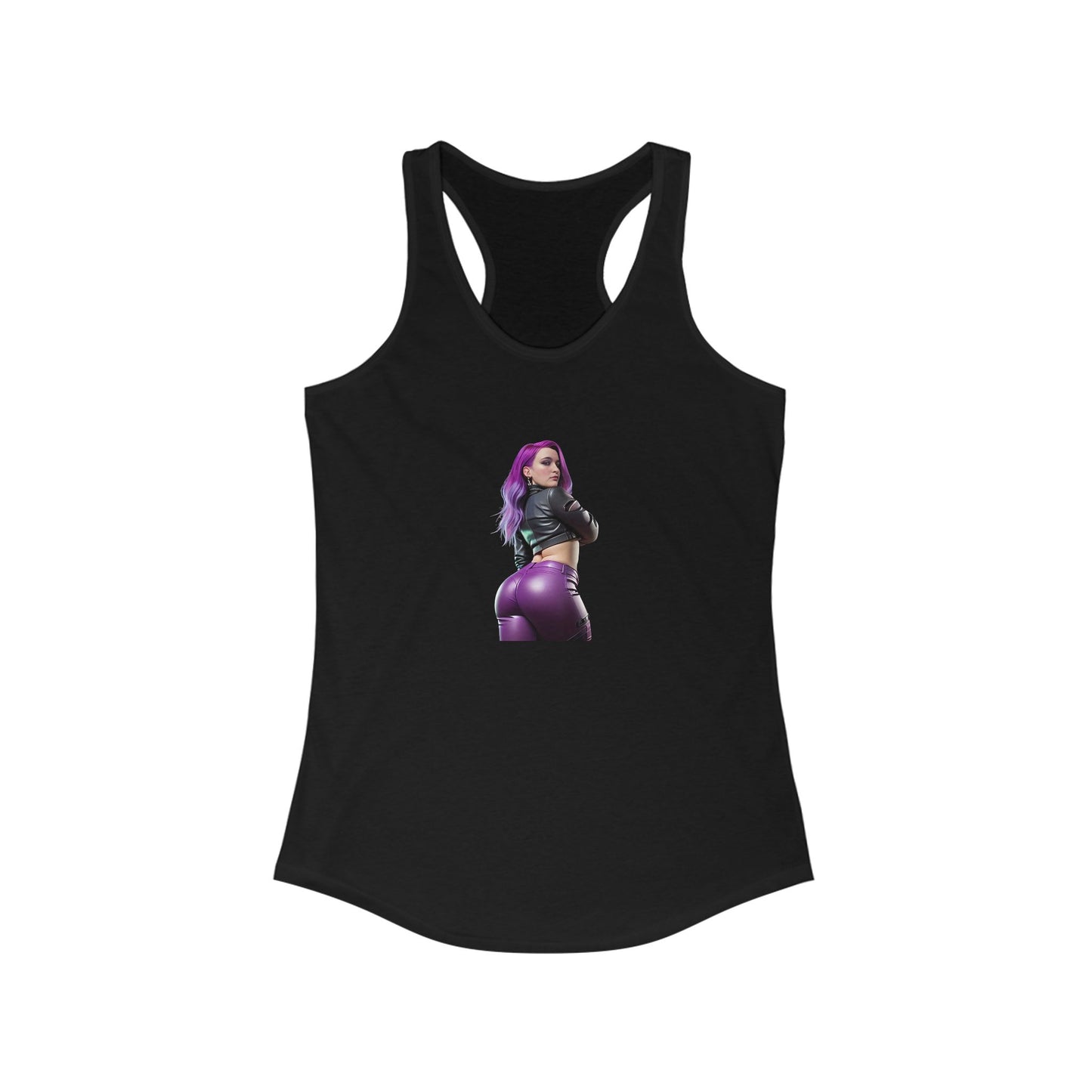 Racerback Tank: Sci Fi Dr. Piper Design