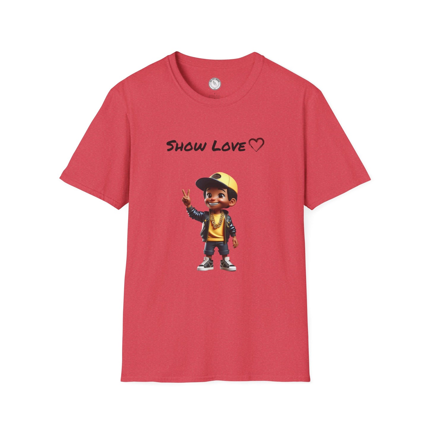 Urban Streetwear T-Shirt - "Show Love" Hip Hop Positive Uplifting Tee