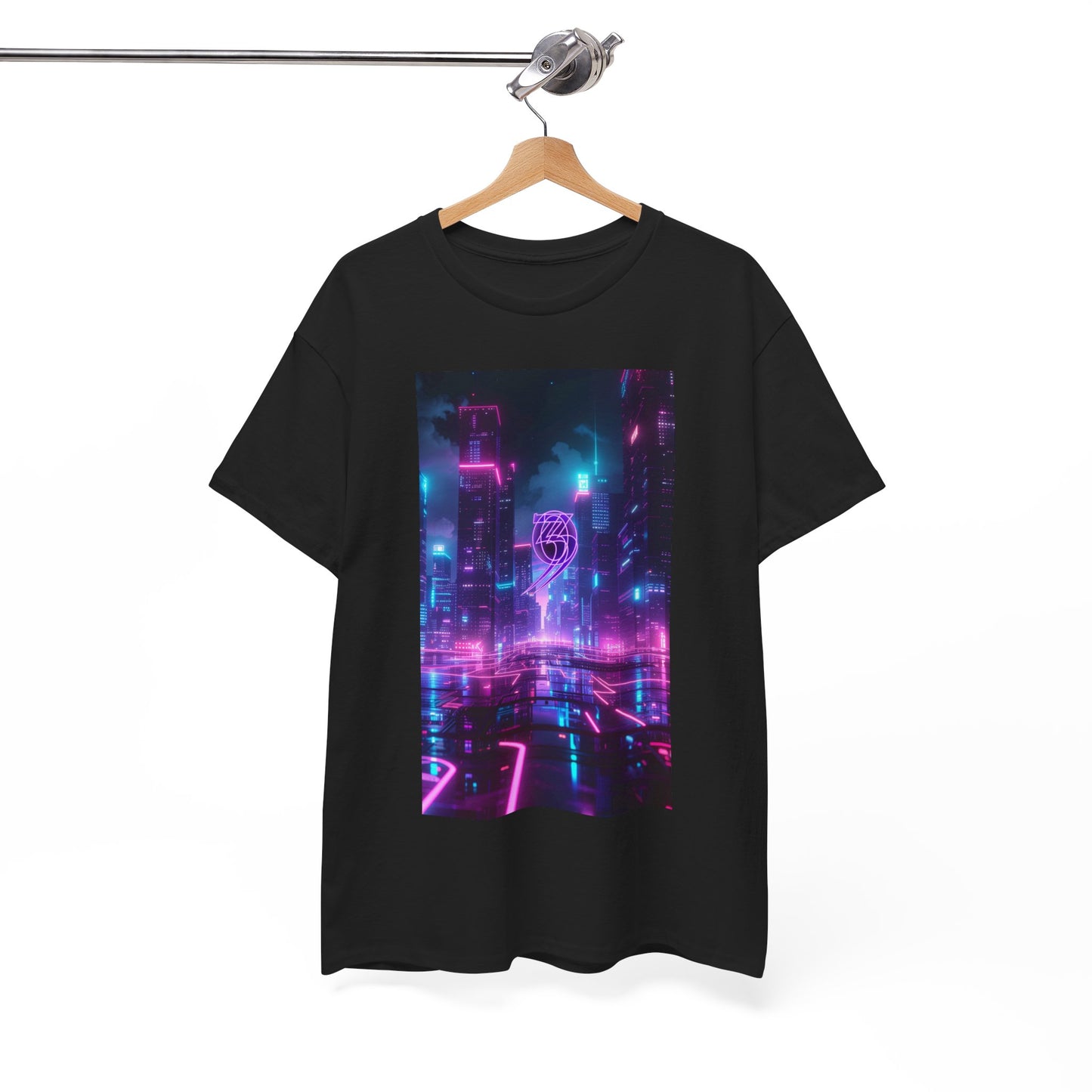 303 Crew Cyberpunk Cityscape T-Shirt
