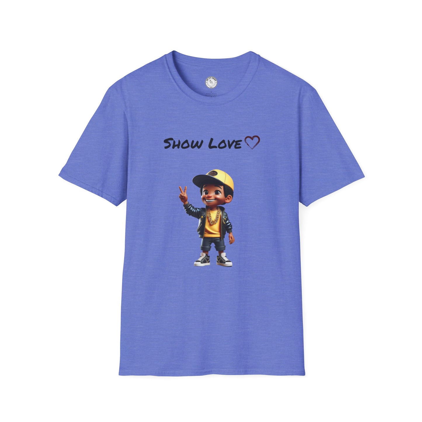 Urban Streetwear T-Shirt - "Show Love" Hip Hop Positive Uplifting Tee