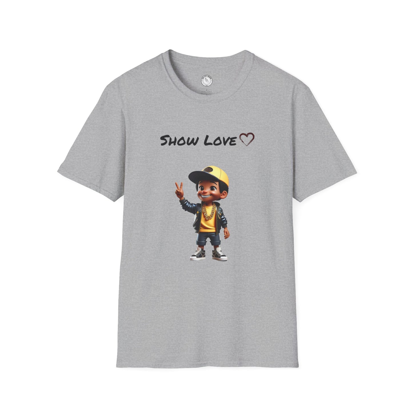 Urban Streetwear T-Shirt - "Show Love" Hip Hop Positive Uplifting Tee