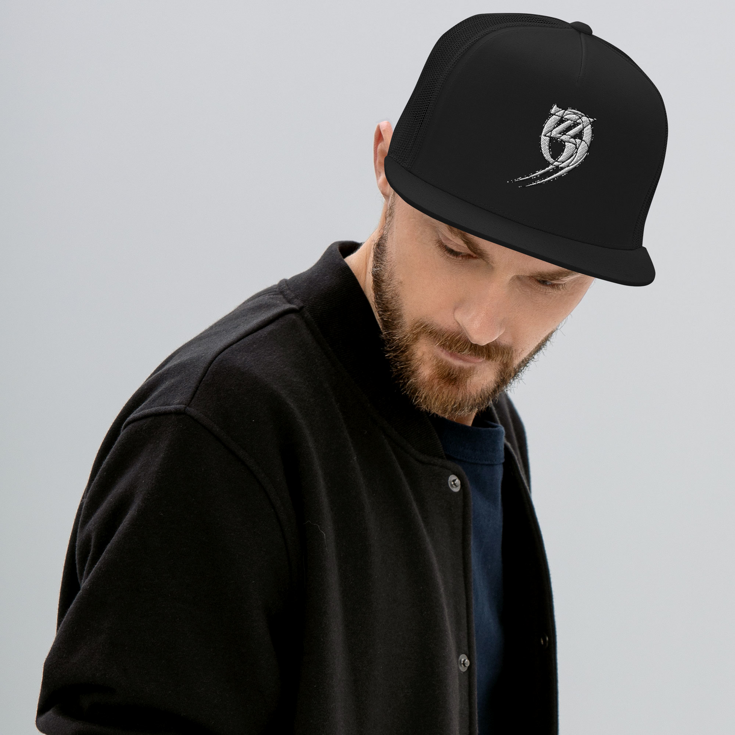 Puff 3d embroidered 303 trucker hat!