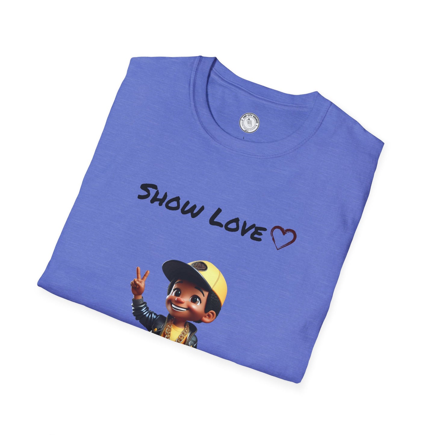 Urban Streetwear T-Shirt - "Show Love" Hip Hop Positive Uplifting Tee